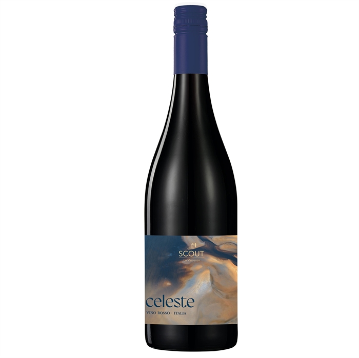 Celeste Scout by Vincenzo, Vino rosso Italien