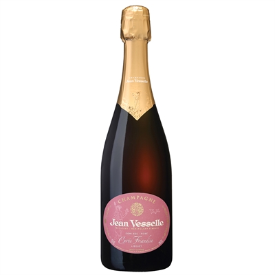 Champagne Rosé Demi-Sec, Bouzy, Jean Vesselle 