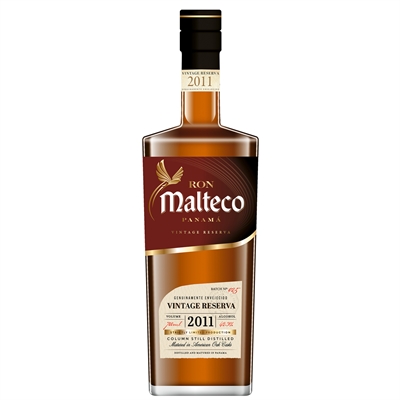 Rum Malteco vintage reserva 2011, 42%, Savio s.r.l.