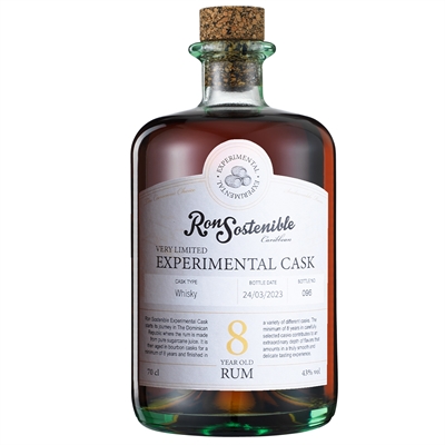Ron Sostenible 8YO Experimental Cask Whisky